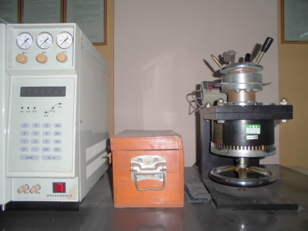 Hydrogen analyzer cupping test machine
