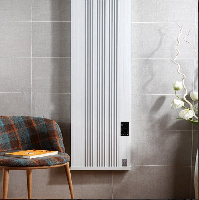 Vertical electric heater